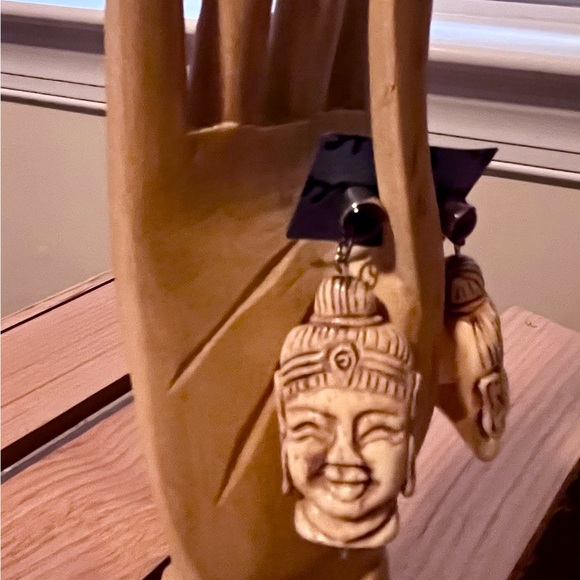 Handmade dangle earings. One of a kind. - Picture 1 of 4